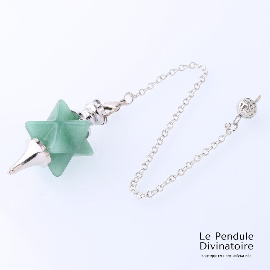 Pendule Merkaba Aventurine
