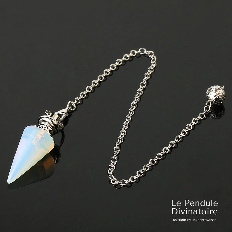 Pendule Cône Opaline