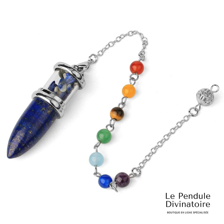 Pendule Capsule Lapis Lazuli