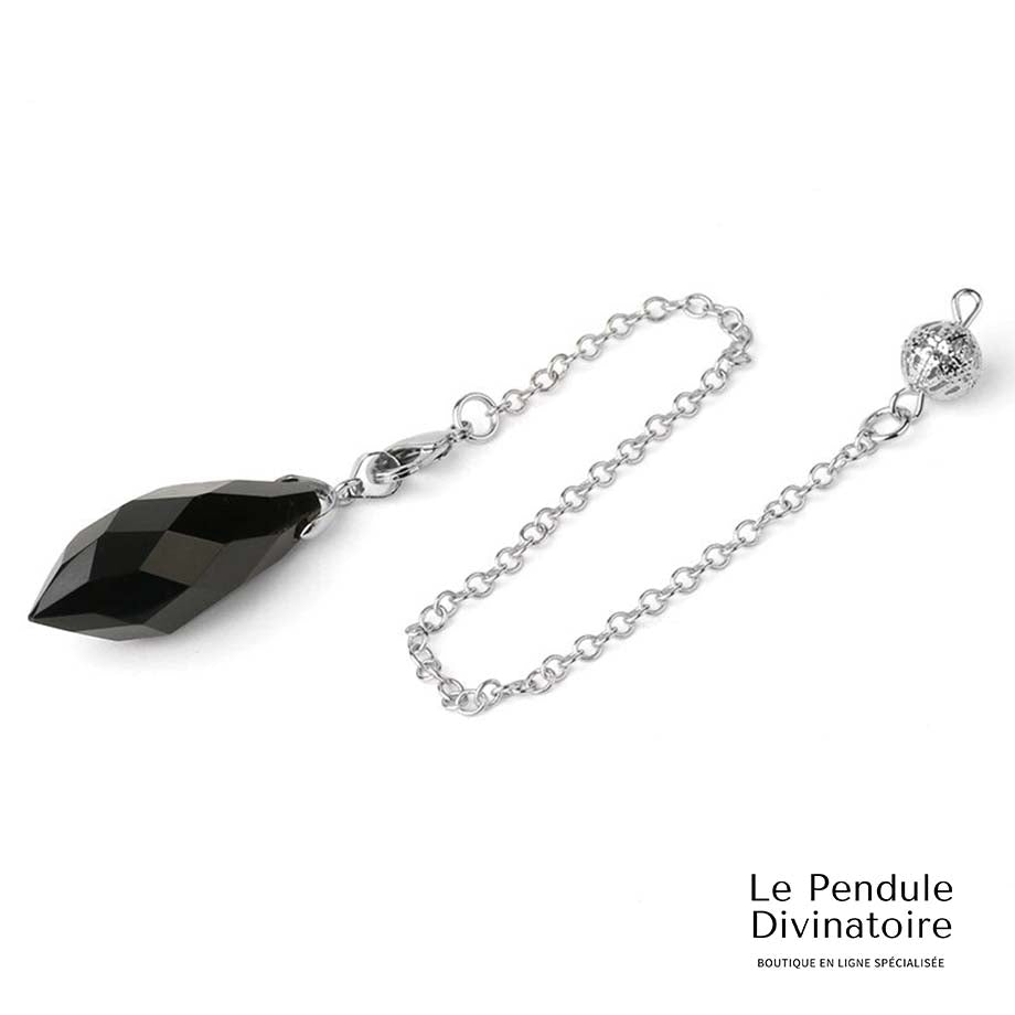 Pendule Gemme Obsidienne