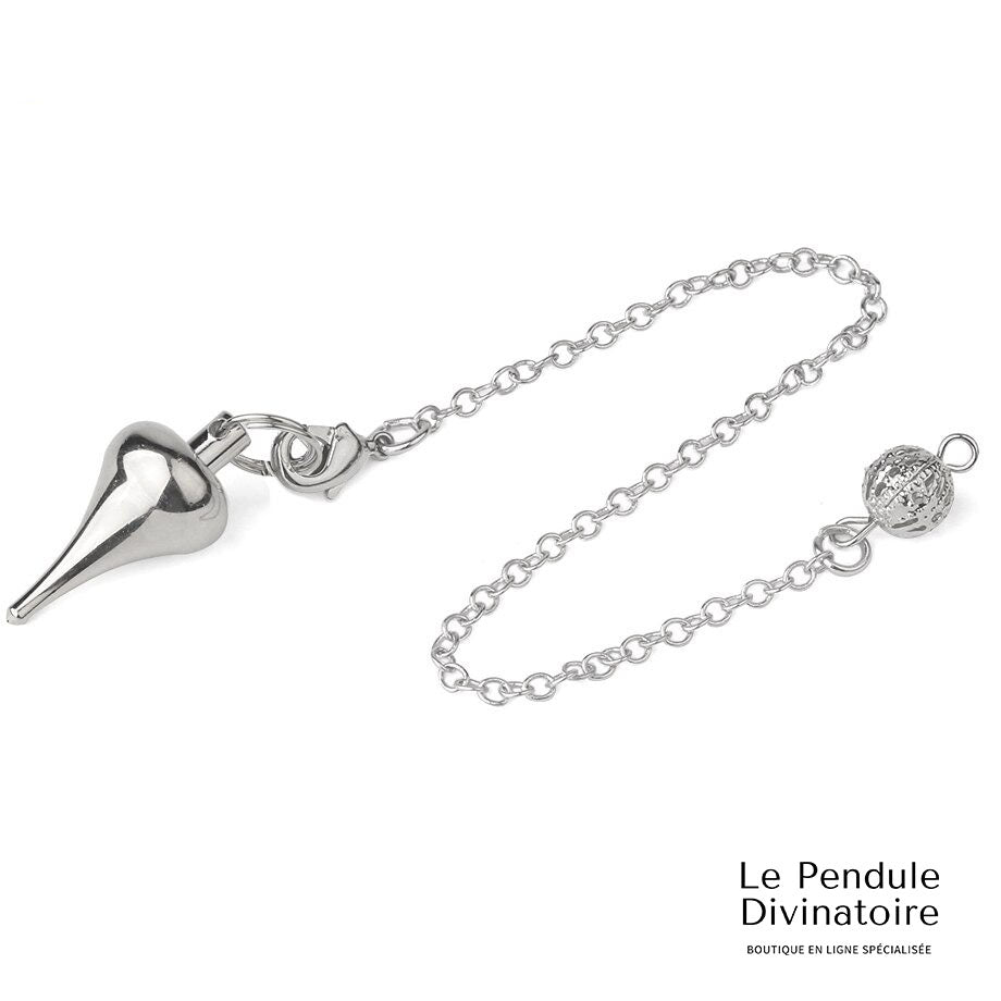 Pendule Goutte Métal