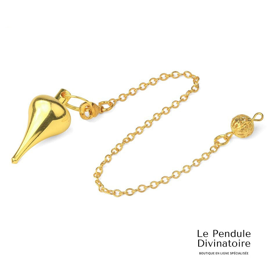 Pendule Goutte Métal