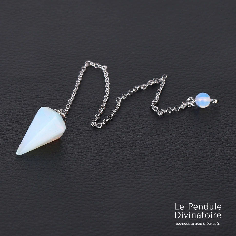 Pendule Hexagonal Opaline