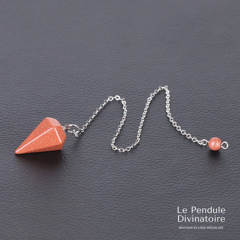 Pendule Hexagonal Pierre de Soleil