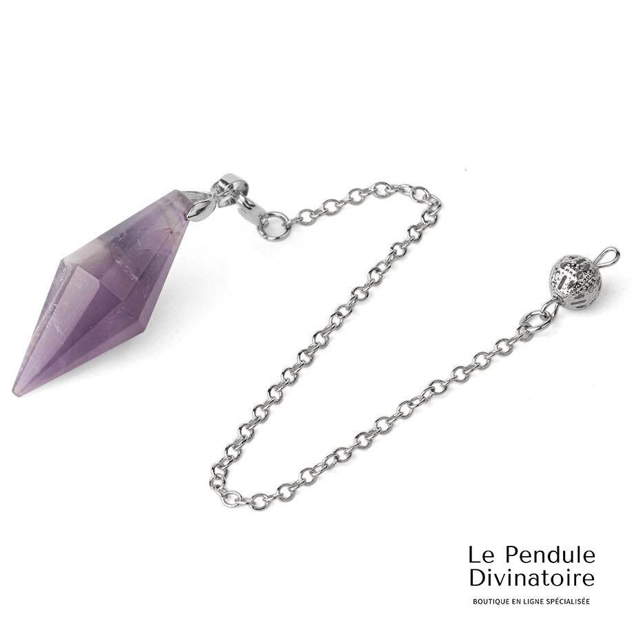 Pendule Losange Améthyste