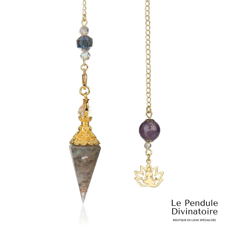 Pendule Reiki Labradorite