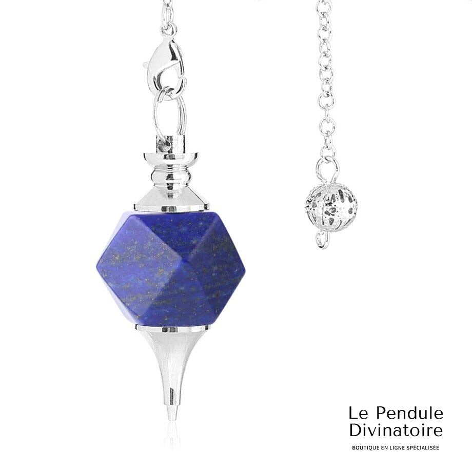 Pendule Dodécaèdre Lapis lazuli