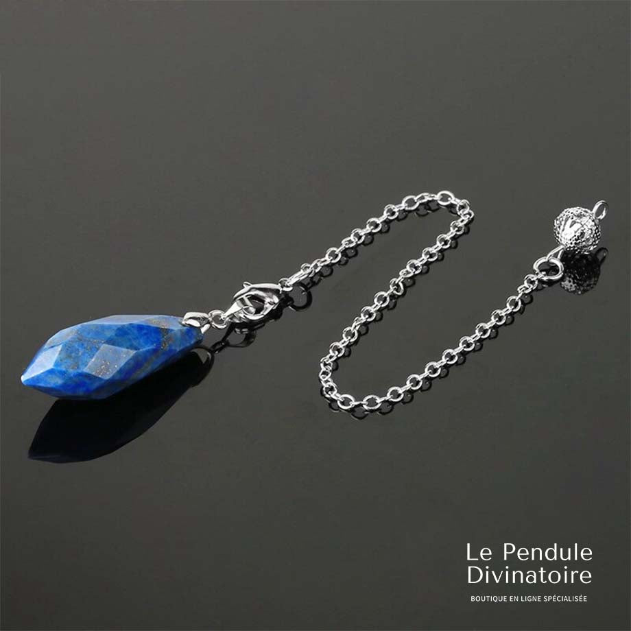 Pendule Gemme Lapis Lazuli
